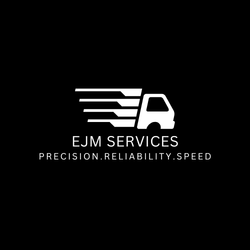 Precision delivery service logo Precision delivery service logo