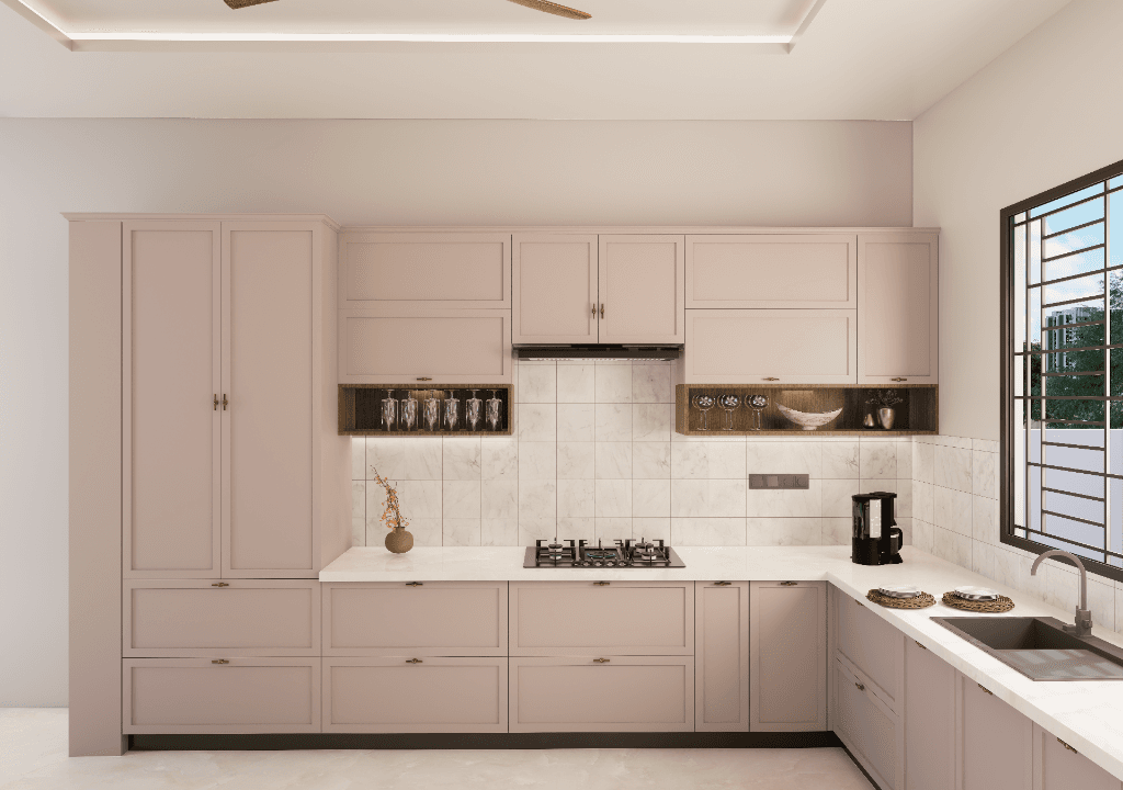 Home office with ergonomic furniture and ample storage Home office with ergonomic furniture and ample storage