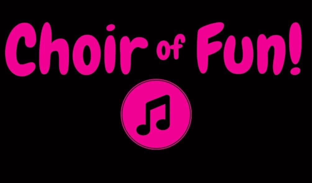A diverse group of people singing joyfully in a community setting A diverse group of people singing joyfully in a community setting