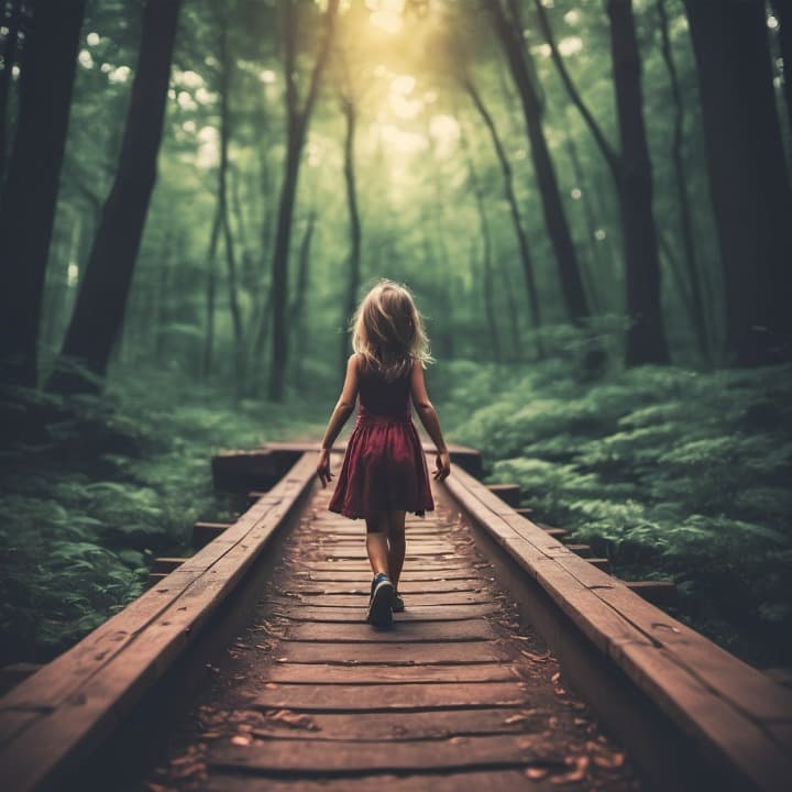 Person meditating in nature Person meditating in nature