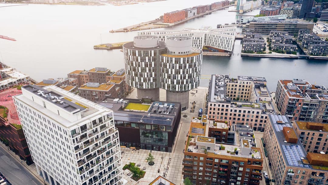 Modern city skyline Modern city skyline