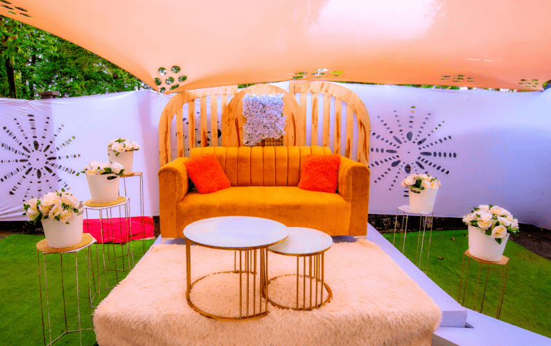 A beautifully arranged dish with colorful ingredients A beautifully arranged dish with colorful ingredients