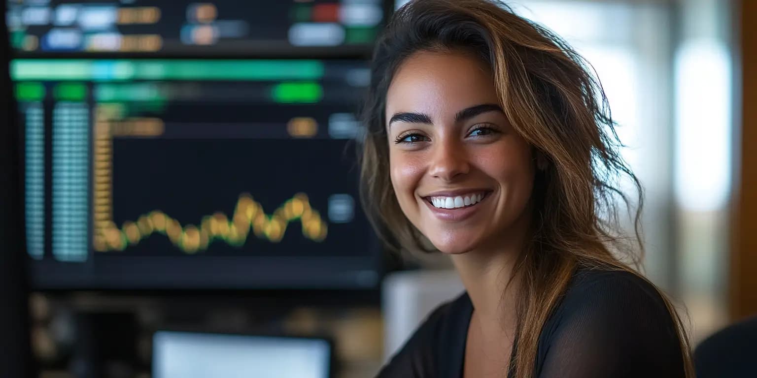 Diverse group of happy shoppers using smartphones Diverse group of happy shoppers using smartphones