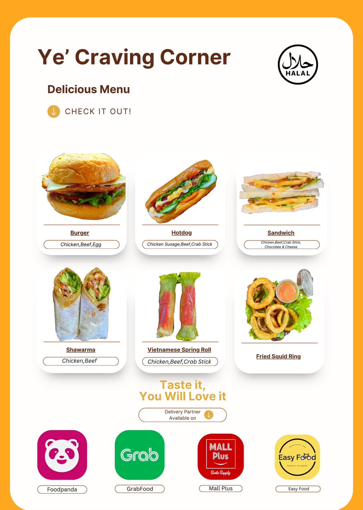 Tasty fast food spread on table Tasty fast food spread on table