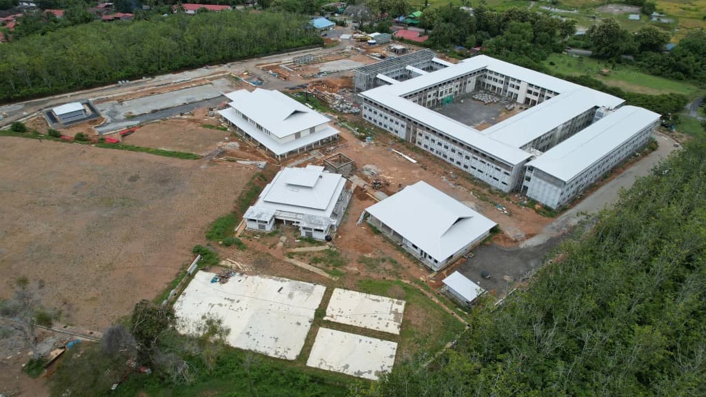 modern construction site modern construction site