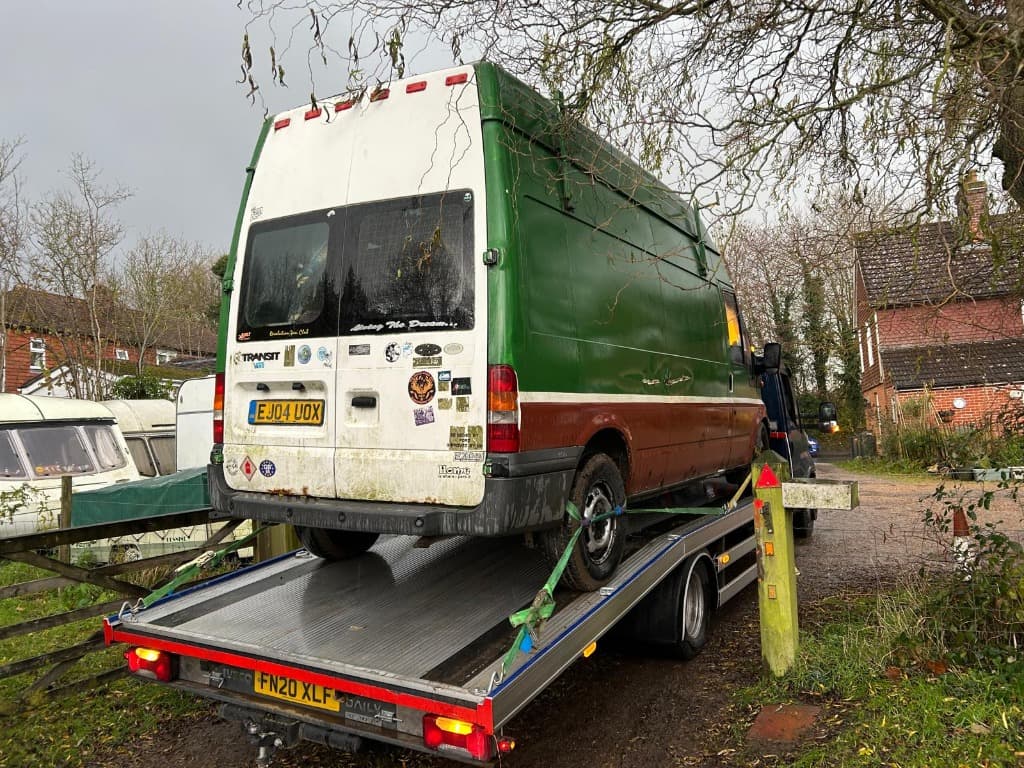 man loading scrap car man loading scrap car