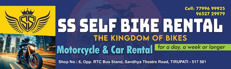 Variety of bikes for rent Variety of bikes for rent