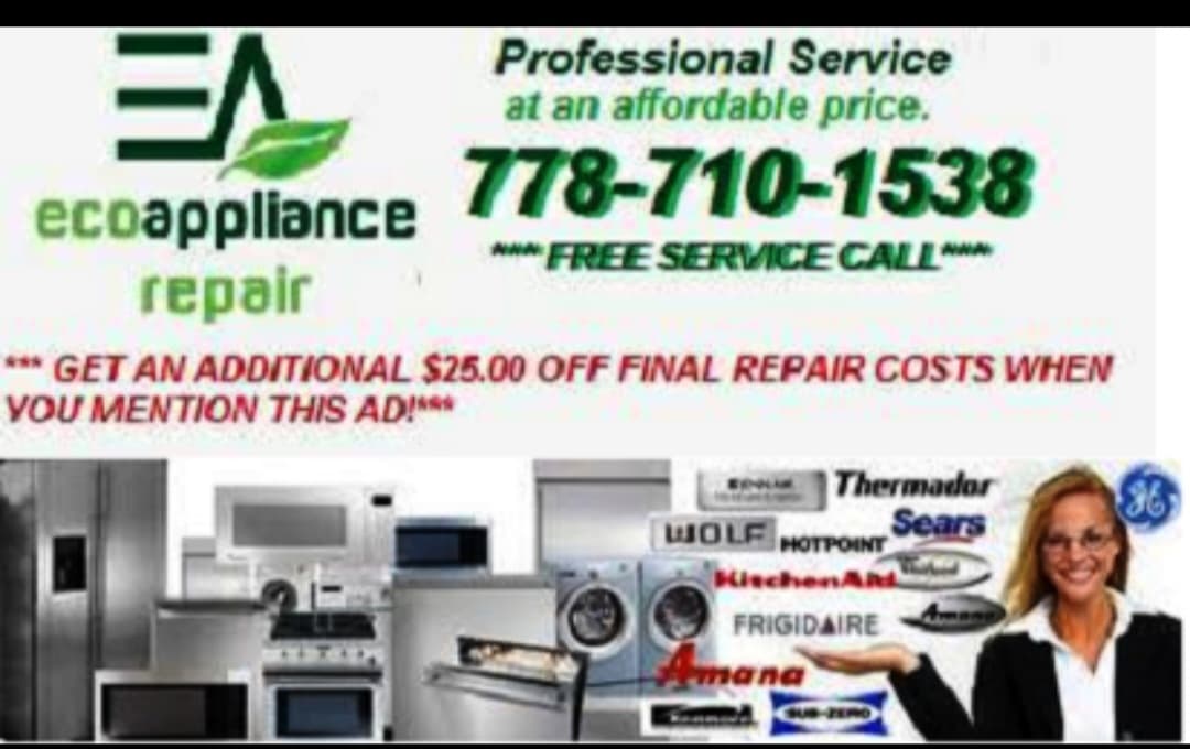 An expert technician fixing a home appliance An expert technician fixing a home appliance