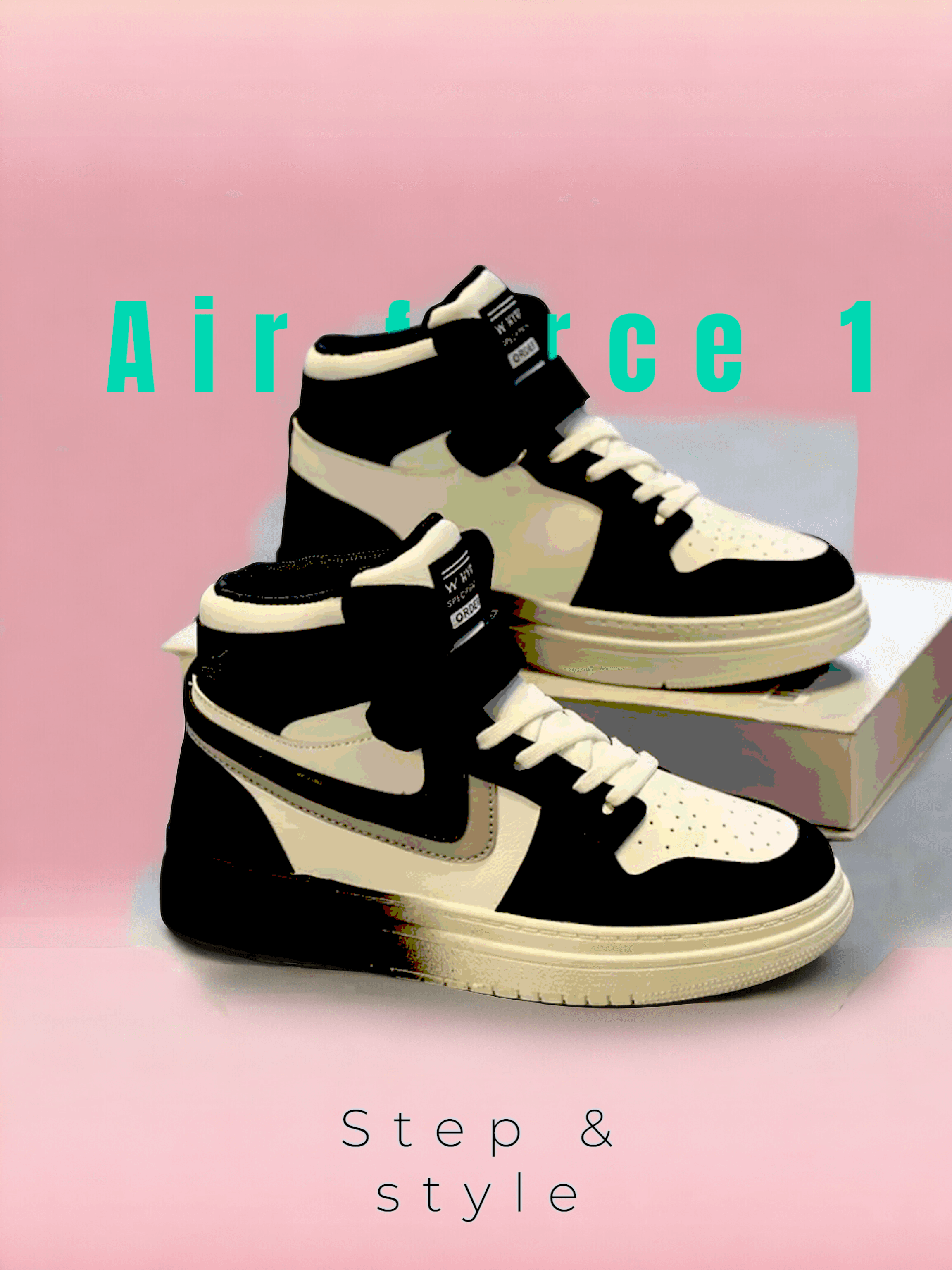 Assorted footwear in different styles and colors Assorted footwear in different styles and colors