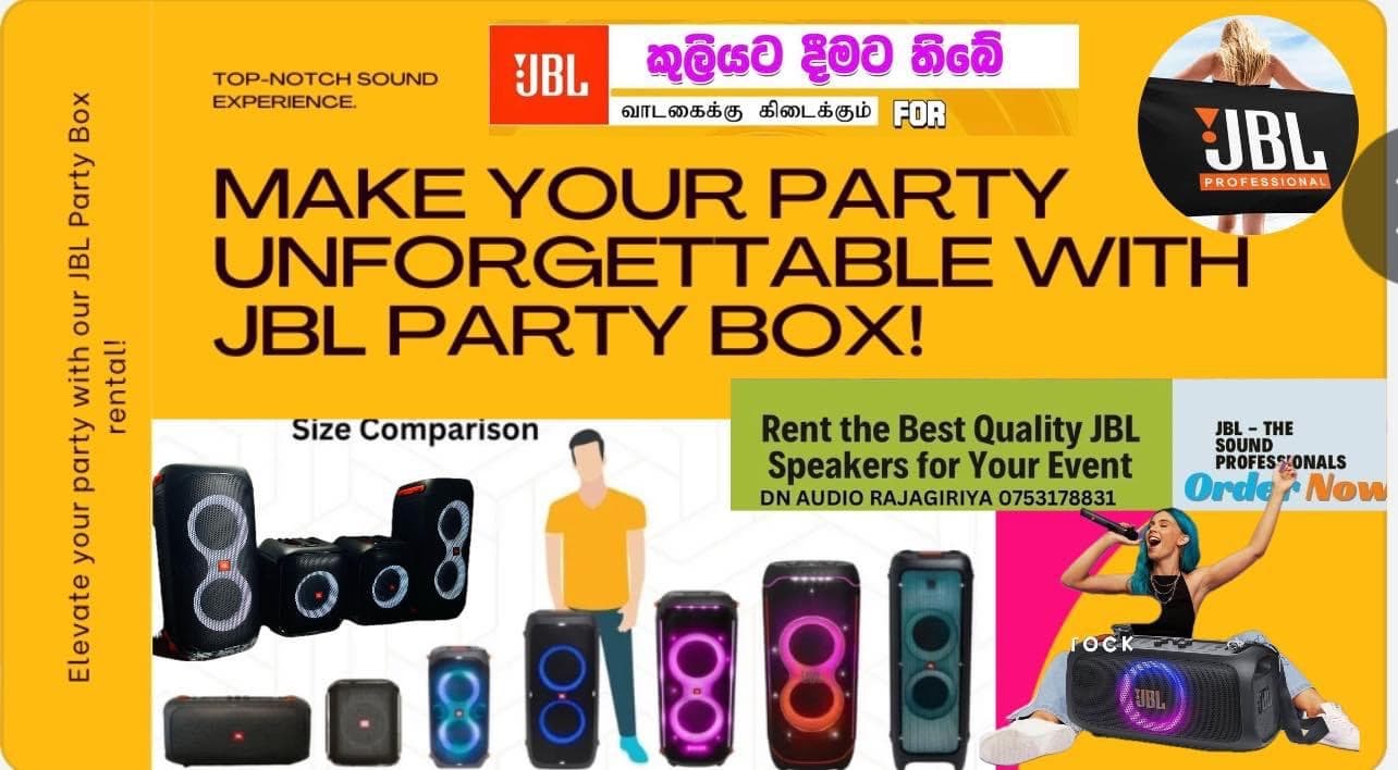 Professional speaker setup for events Professional speaker setup for events